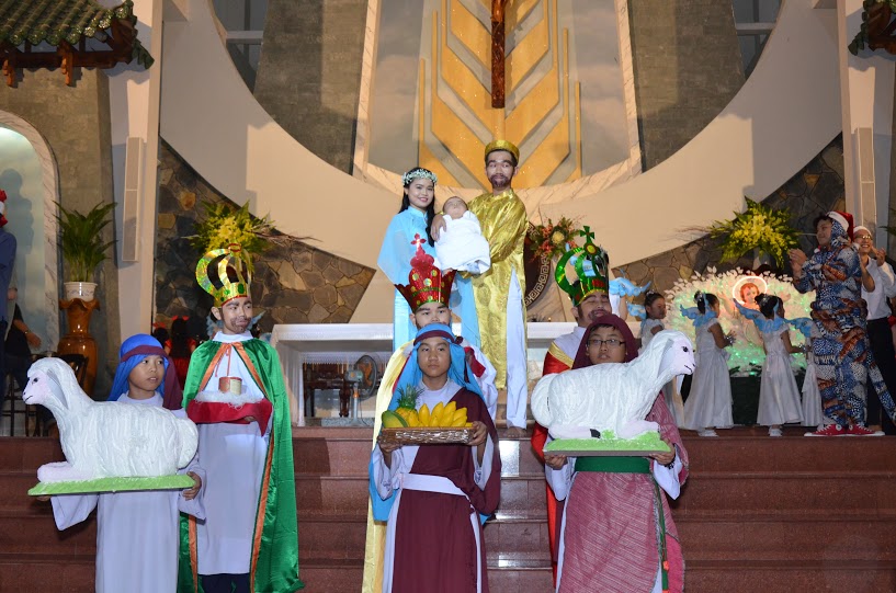 Giáo xứ Tân Thái Sơn: Hình ảnh Hoạt Cảnh Canh Thức Chúa Giáng Sinh 2015