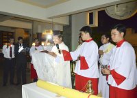 Gx Tân Thái Sơn: Đêm Canh Thức Mừng Chúa Phục Sinh - 2015